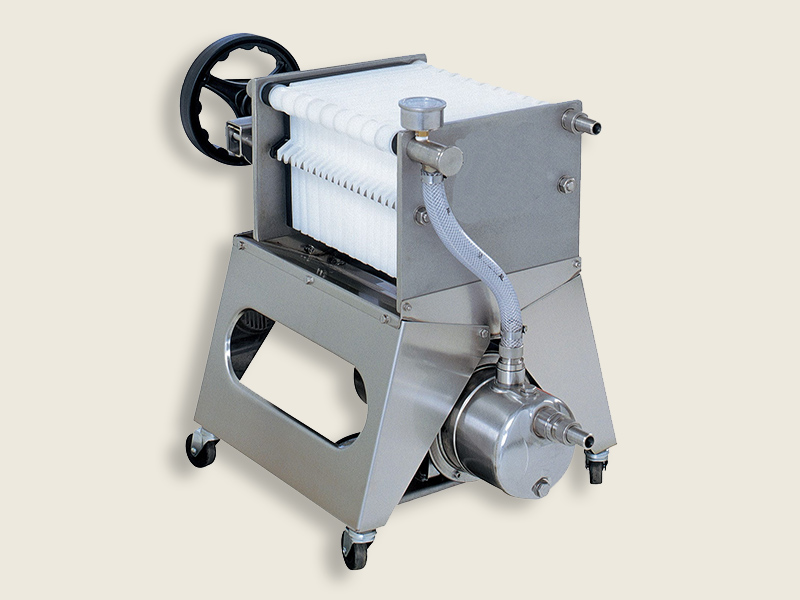Butter filter press
